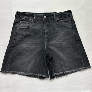 American Eagle A-Line Denim Jean Shorts Size 4 NEW
